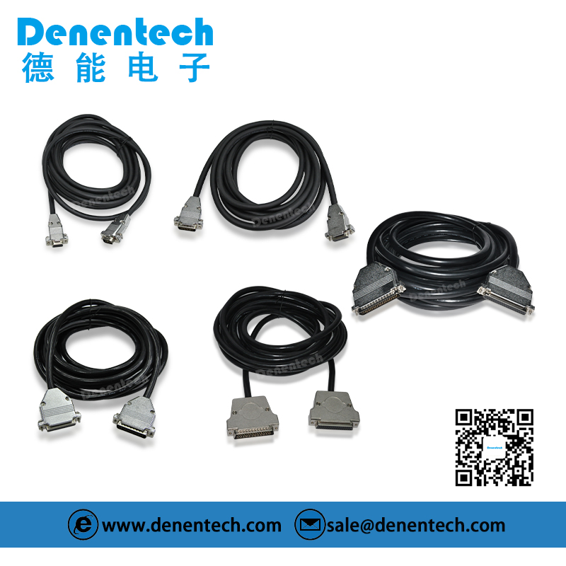 D-SUB High Current 17W2 Male To 17W2 Female Cable